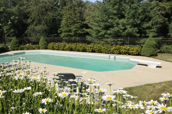 Pool Deck Leveling in Bloomfield Hills
