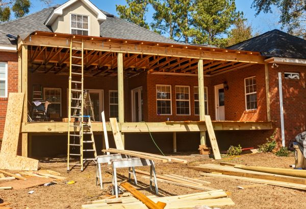Porch Raising in Bloomfield Hills