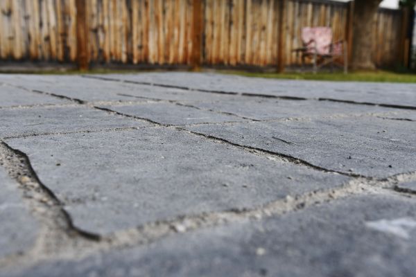 Sunken Patio Repair in Bloomfield Hills